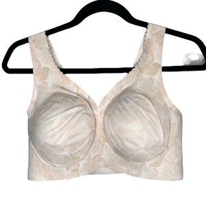 Evelyn Bobbie Womens Evelyn Bra Beige Floral Print Size Large